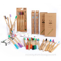 Wholesale Custom Eco-friendly Natural Wooden Bamboo Toothbrush